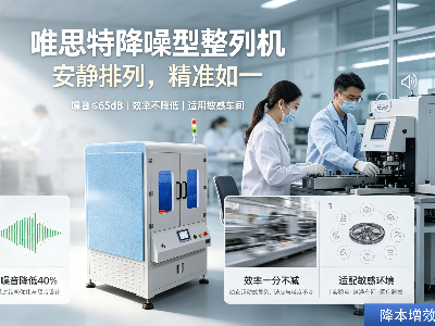 唯思特降噪型整列机：安静排列，精准如一
