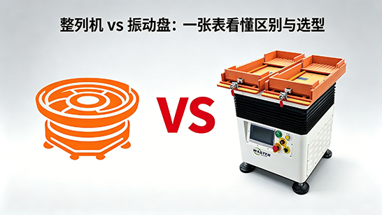 整列机与振动盘：一张表看懂区别与选型