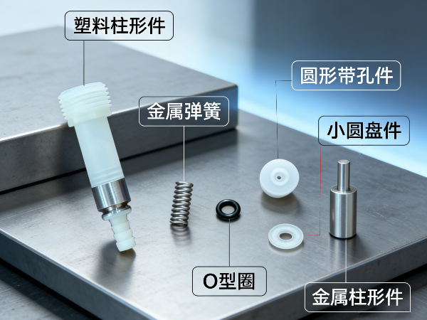 咖啡机出水管组装零件