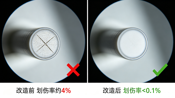 前后对比