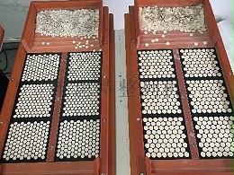 电阻垫片自动排列整列机