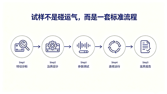 试样不是碰运气，而是一套标准流程