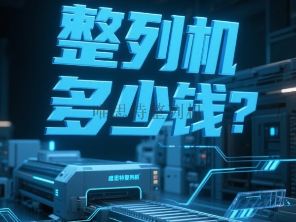 一台自动整列机多久能回本？唯思特为您算笔“明白账”