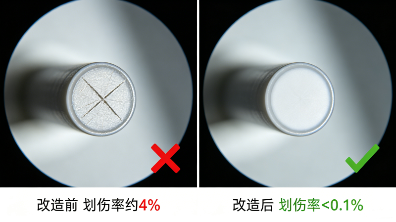 前后对比